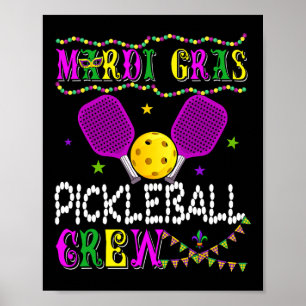 Mardi Gras Picklell Crew Ausrüstung Spieler Parade Poster