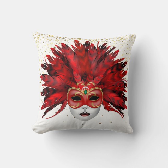 Mardi Gras Pillow Kissen (Vorderseite)