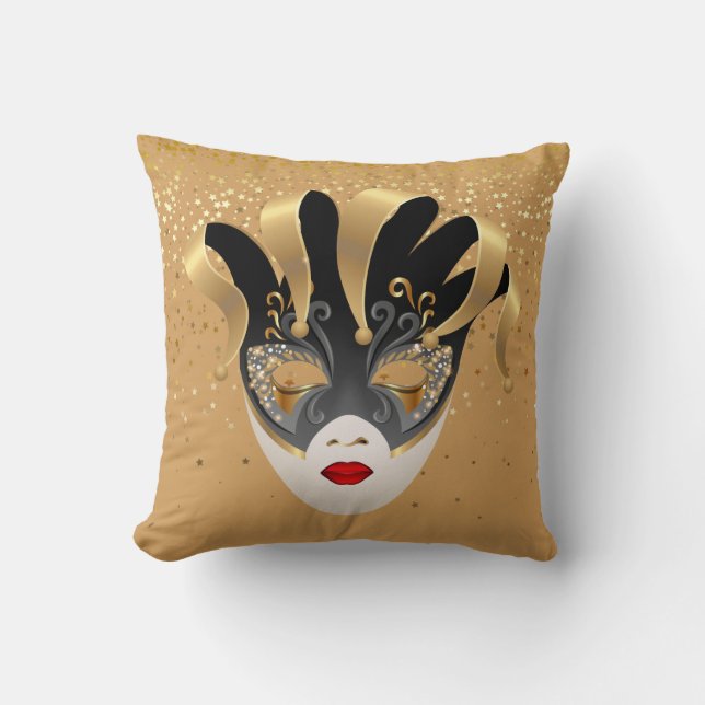 Mardi Gras Pillow Kissen (Vorderseite)
