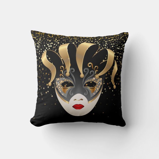Mardi Gras Pillow Kissen (Vorderseite)