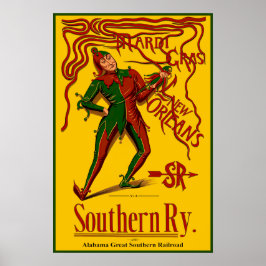 Mardi Gras Plakat