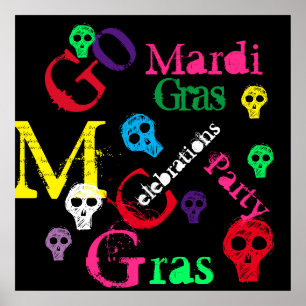 MARDI GRAS POSTER