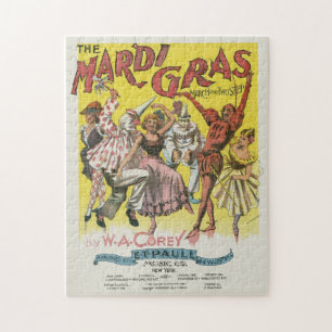 Mardi Gras Poster Puzzle