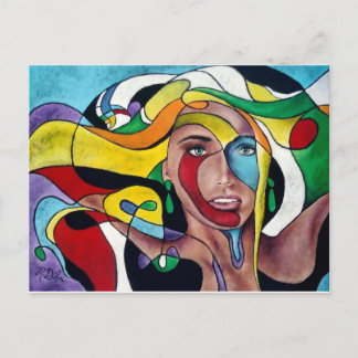 Mardi Gras Postkarte