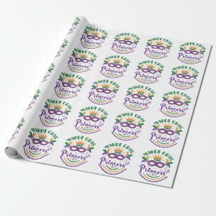 Mardi Gras Princess Niedlich Giro del Malcantone Geschenkpapier
