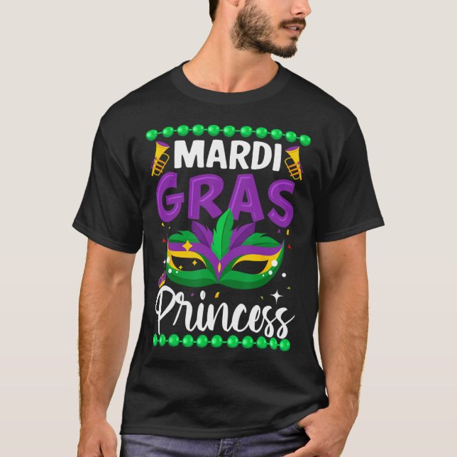 Mardi Gras Princess T-Shirt (Vorderseite)