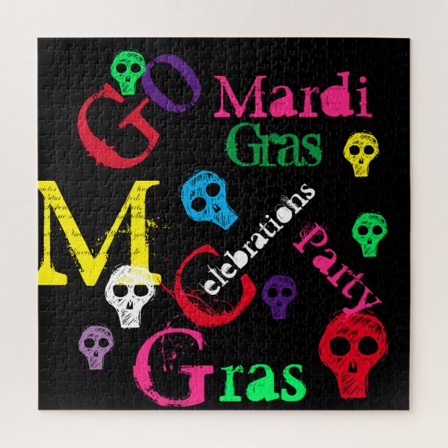 MARDI GRAS PUZZLE (Vertikal)