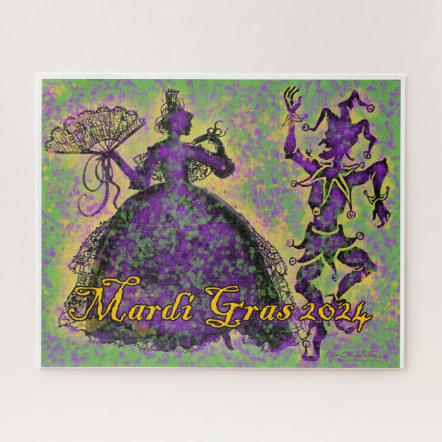 Mardi Gras Puzzle (Horizontal)