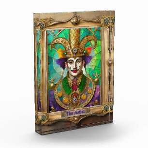 Mardi Gras Realm Portraits - Der Künstler Dali Fotoblock