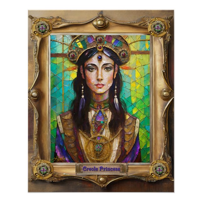 Mardi Gras Realm Portraits - Die kreolische Prinze Poster (Vorderseite)