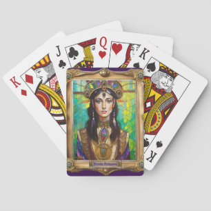 Mardi Gras Realm Portraits - Die kreolische Prinze Spielkarten