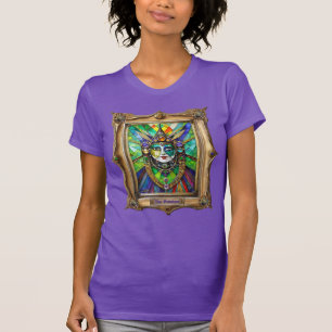 Mardi Gras Realm Portraits - Die Priesterin T-Shirt