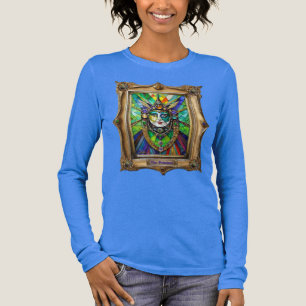 Mardi Gras Realm Portraits - Die Priesterin Tri-Blend Shirt