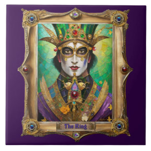 Mardi Gras Realm Portraits - The King Fliese