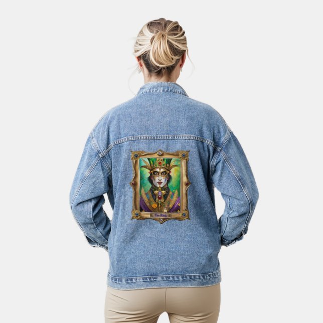 Mardi Gras Realm Portraits - The King Jeansjacke (Modell)