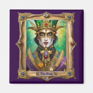 Mardi Gras Realm Portraits - The King Magnet