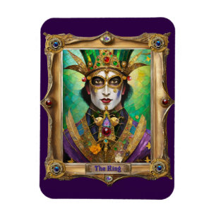 Mardi Gras Realm Portraits - The King Magnet