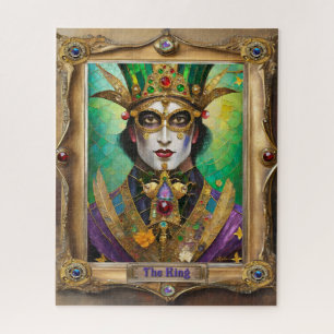 Mardi Gras Realm Portraits - The King Puzzle
