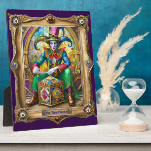 Mardi Gras Realm Portraits - The Time Traveller Fotoplatte