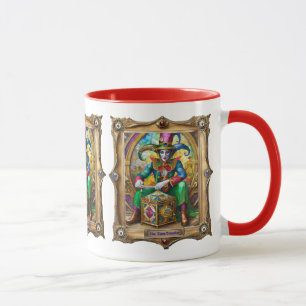 Mardi Gras Realm Portraits - The Time Traveller Tasse