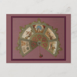 Mardi Gras Rex Ball 1890 Einladungspostkarte