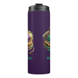 Mardi Gras Royal Macaron Thermosbecher