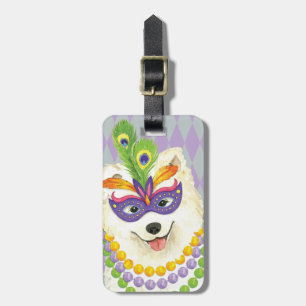 Mardi Gras Samoyed Gepäckanhänger