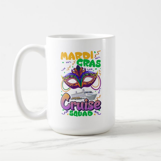 Mardi Gras Schifffahrtsgesellschaft Luganersee Kaffeetasse (Links)