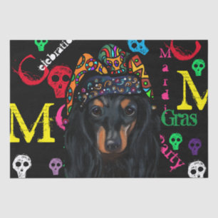 Mardi GRAS Seidenpapier