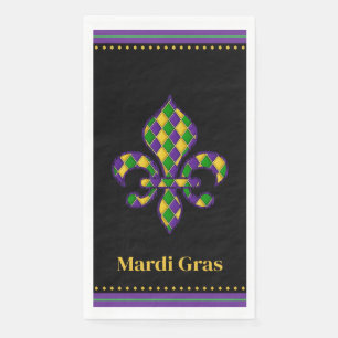 Mardi Gras Serviette