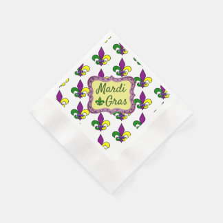 Mardi Gras Serviette