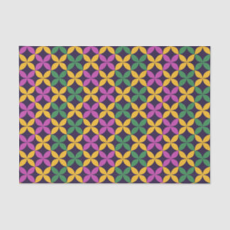 Mardi Gras Seven Circles Seidenpapier
