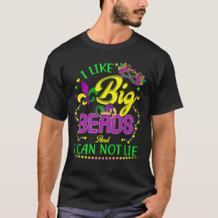 Mardi Gras Shirt 2021 I like Big Beads