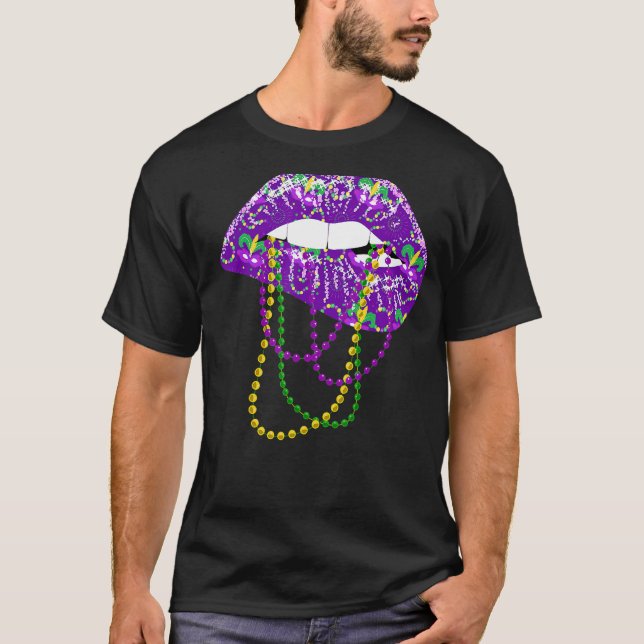 Mardi Gras Shirt für Frauen (Vorderseite)