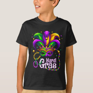 Mardi Gras Shirts für Frauen Kinder Männer Beads M