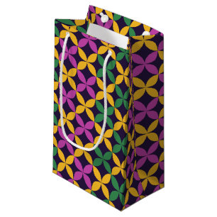 Mardi Gras Sieben Kreise Kleine Geschenktüte