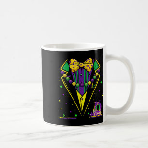Mardi Gras Smoking-Weste Partyanzug Karnevalsumzug Kaffeetasse