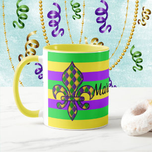 Mardi Gras Souvenir Kaffee Tasse Tea Cup
