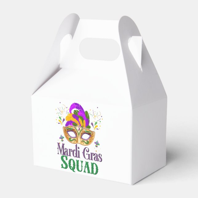 Mardi Gras Squad Geschenkschachtel (Vorderseite)