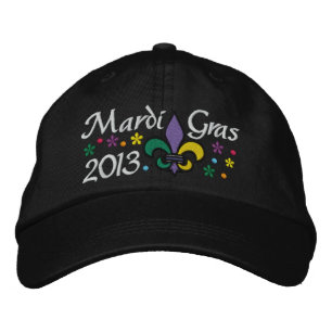 Mardi Gras - SRF Bestickte Baseballkappe