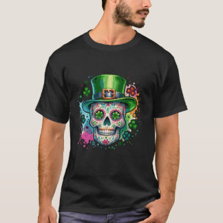 Mardi Gras St Patricks Day Kleeblatt Zuckerhut Ca T-Shirt