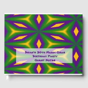 Mardi Gras Star Gästebuch