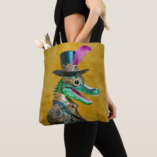 Mardi Gras Steampunk Party Animal Alligator (Von Nahem)