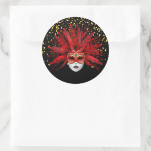 Mardi Gras Sticker