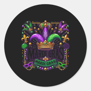 Mardi Gras Sticker