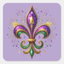 Mardi Gras Sticker