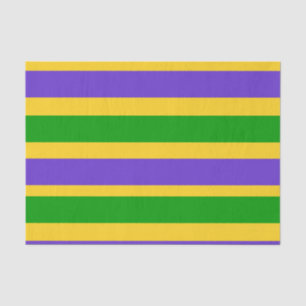 Mardi Gras Stripes Seidenpapier