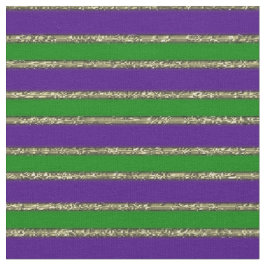 Mardi Gras Stripes Stoff