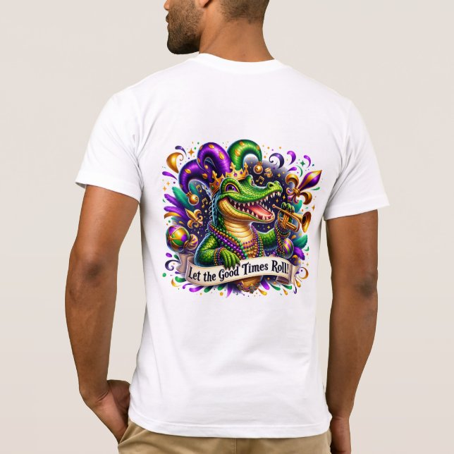 Mardi Gras T-Shirt (Rückseite)