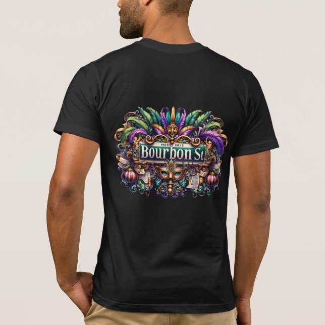 Mardi Gras T-Shirt (Rückseite)